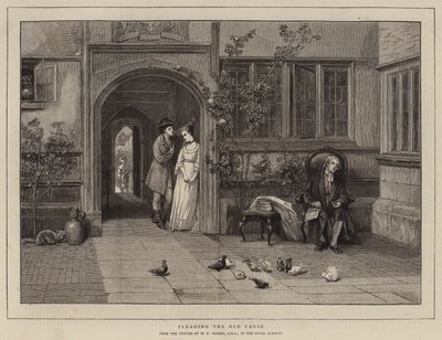 Pleading the Old Cause by William Frederick Yeames